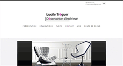 Desktop Screenshot of lucile-treguer-decoratrice.com