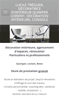 Mobile Screenshot of lucile-treguer-decoratrice.com